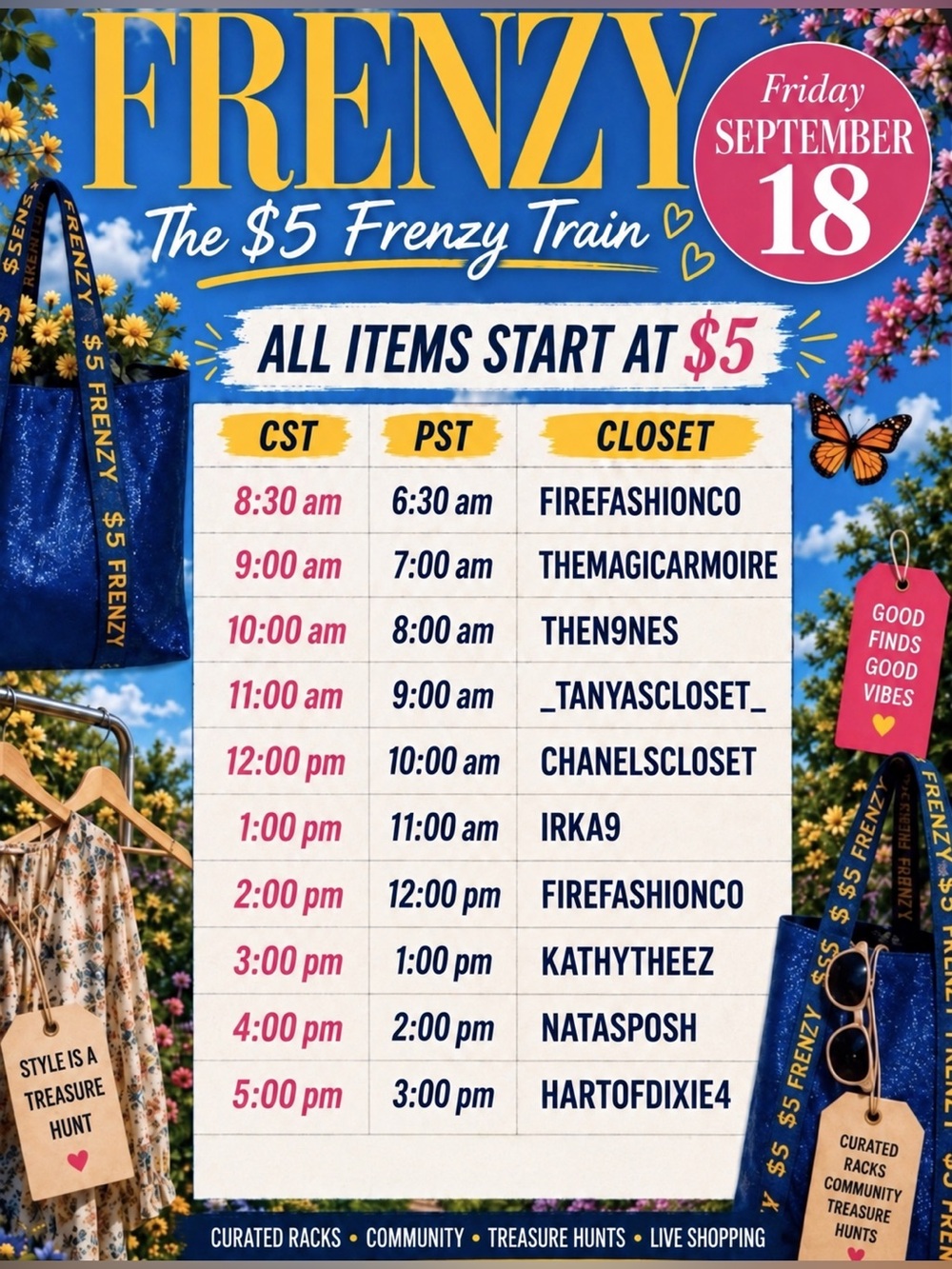 9/18 $5 Frenzy -OFFICIAL FLIER- - Picture 3 of 16